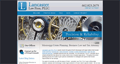 Desktop Screenshot of lancasterlaw.net